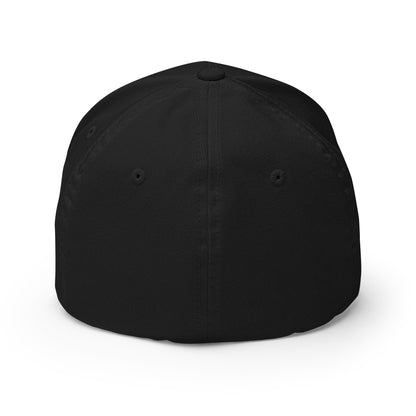 Embroidered Shaka Fitted Hat