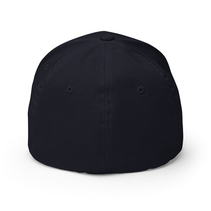 Embroidered Shaka Fitted Hat