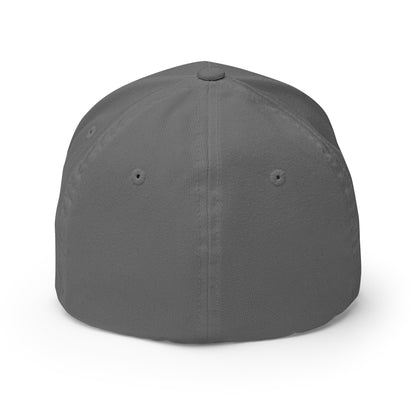 Embroidered Shaka Fitted Hat