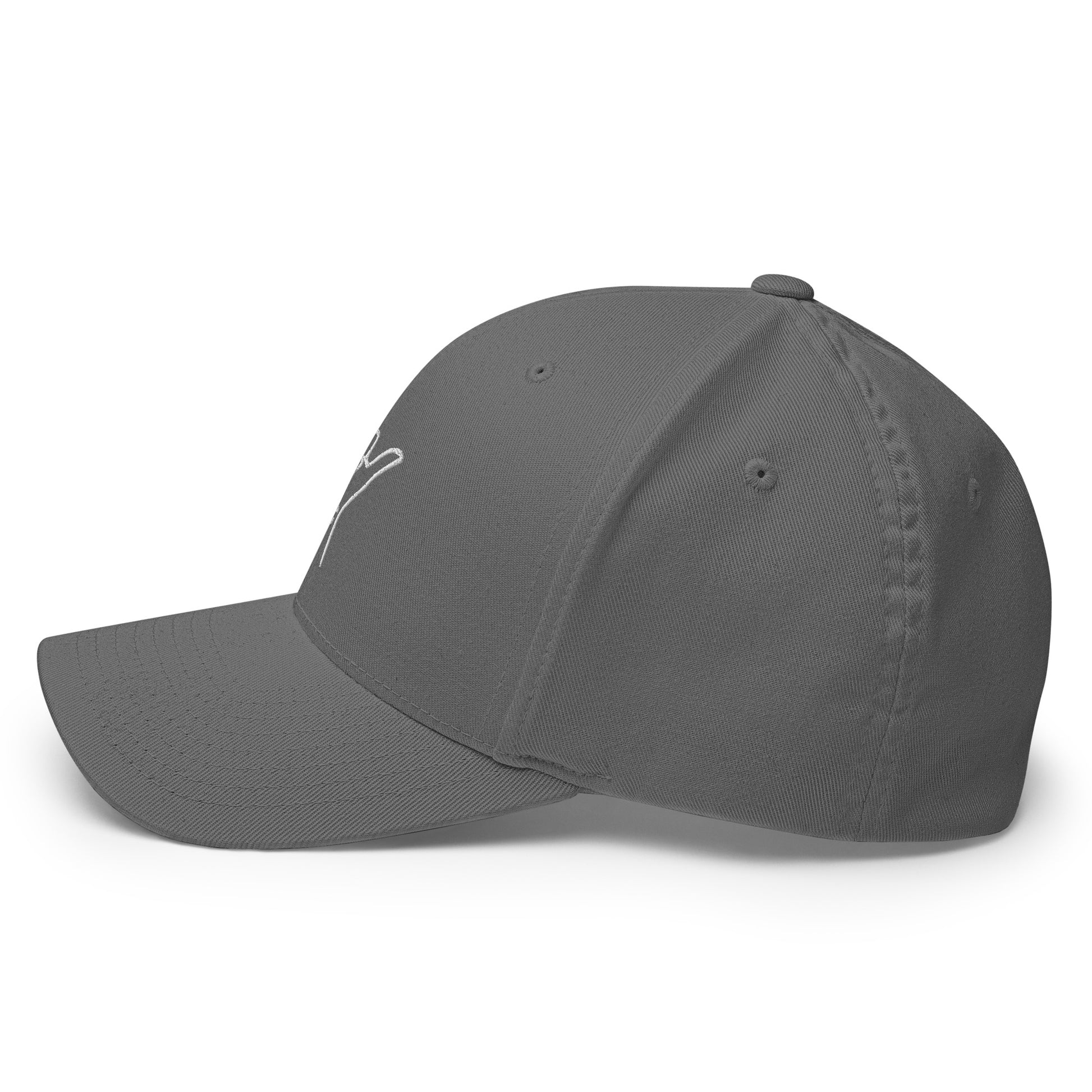Embroidered Shaka Fitted Hat