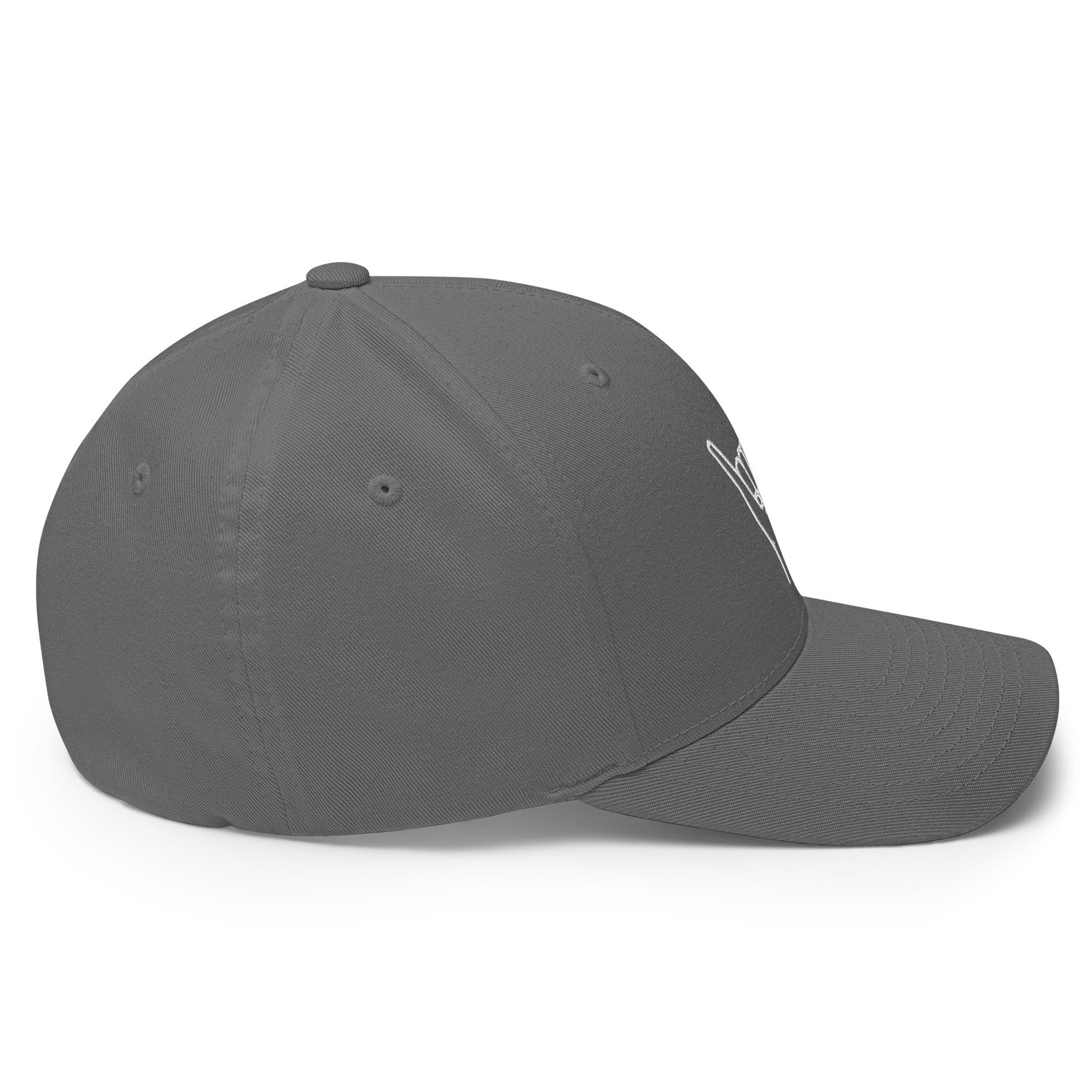 Embroidered Shaka Fitted Hat