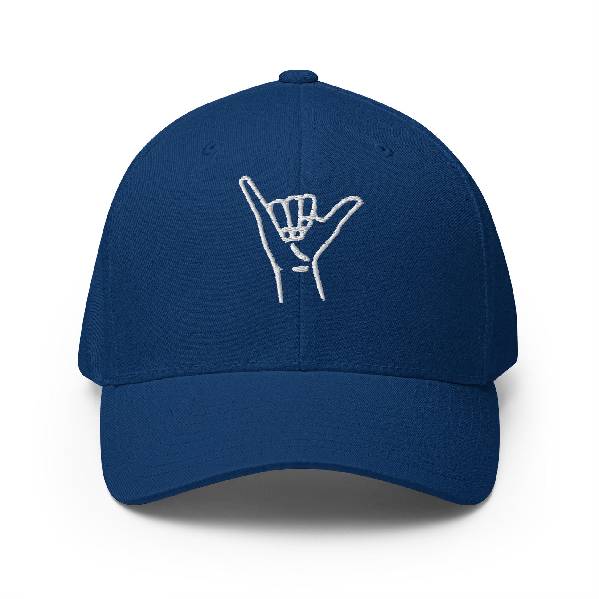 Embroidered Shaka Fitted Hat