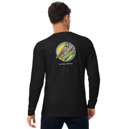 Men's, Glide -N- Slide, Long Sleeve Fitted T-Shirt