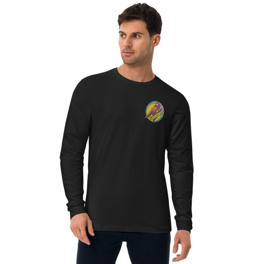 Men's, Glide -N- Slide, Long Sleeve Fitted T-Shirt