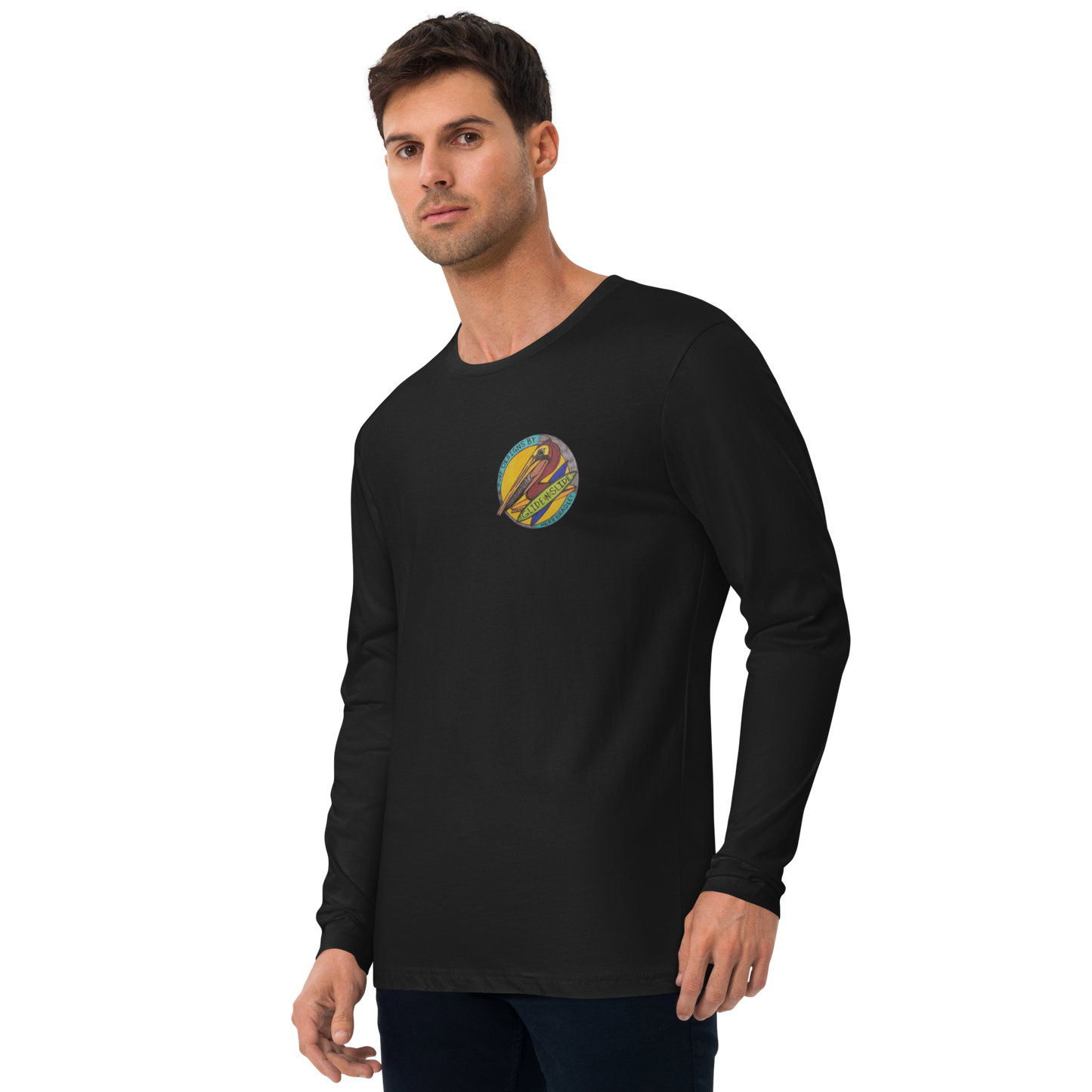 Long Sleeve Fitted Crew