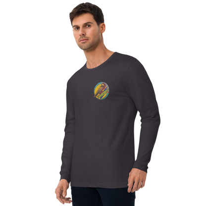 Men's, Glide -N- Slide, Long Sleeve Fitted T-Shirt