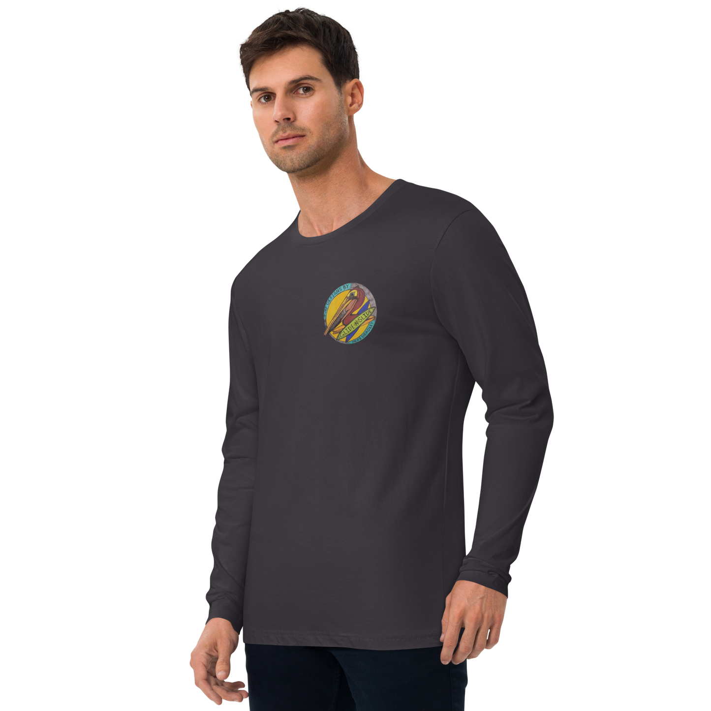 Long Sleeve Fitted Crew