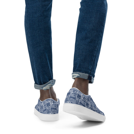 Men’s slip-on Aloha Print Canvas Shoes