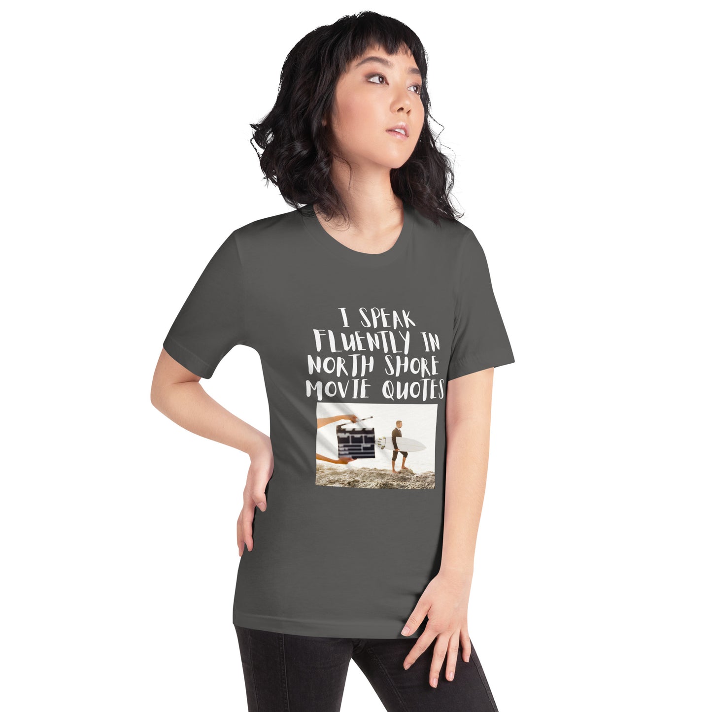 Unisex I speak fluently in North Shore movie quotes t-shirt