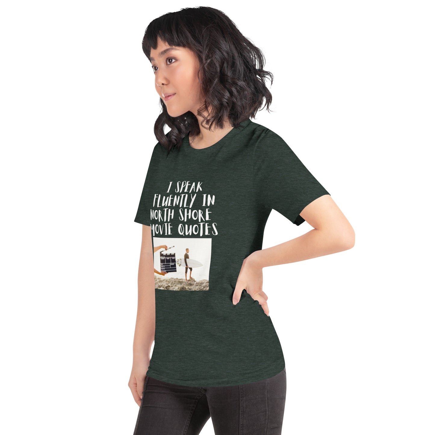 Unisex I speak fluently in North Shore movie quotes t-shirt