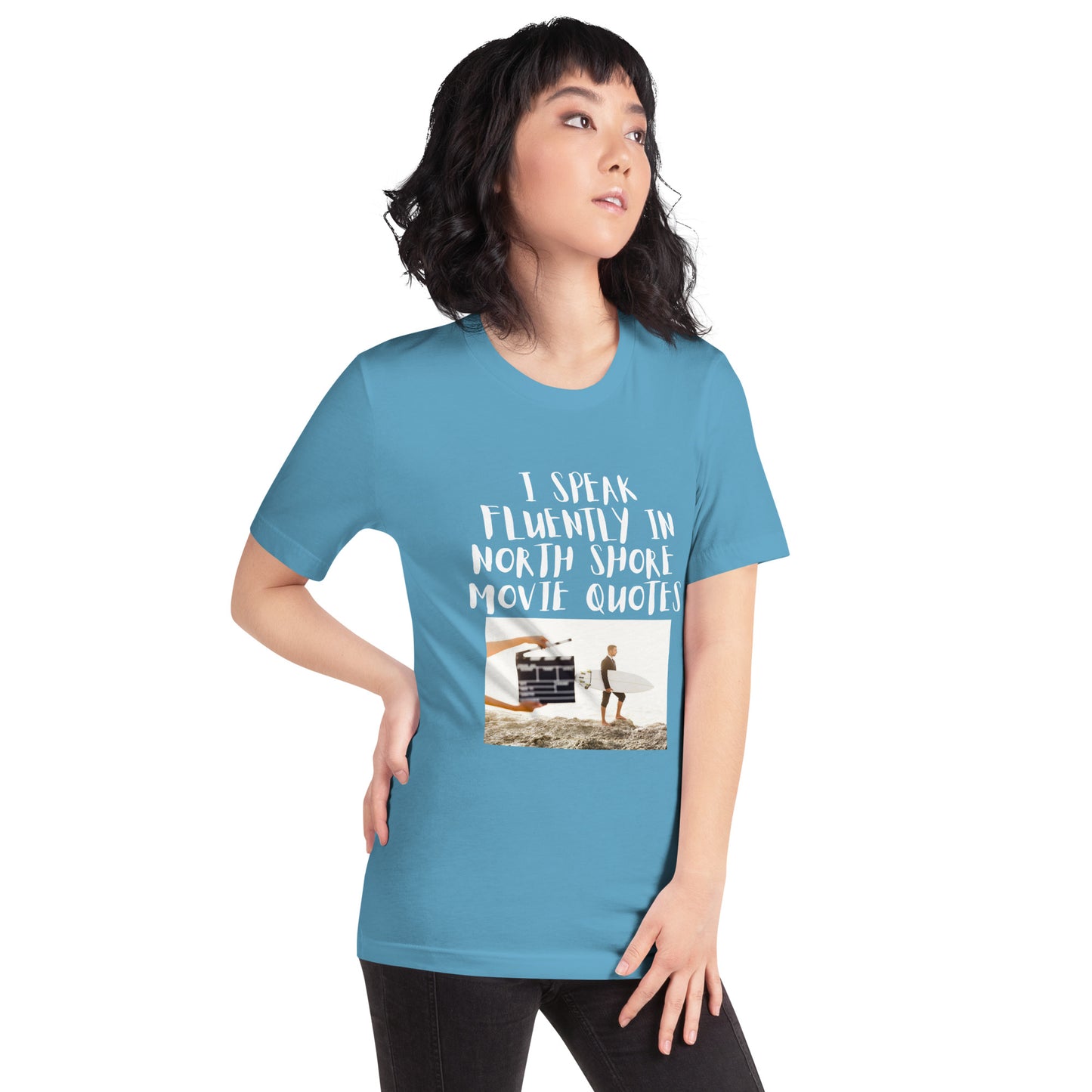 Unisex I speak fluently in North Shore movie quotes t-shirt