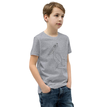 Pelican Hanging Ten, Young Boys Short Sleeve T-Shirt