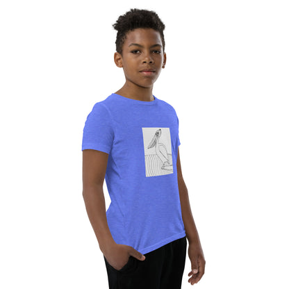 Youth Short Sleeve T-Shirt, Pelican Hanging Ten