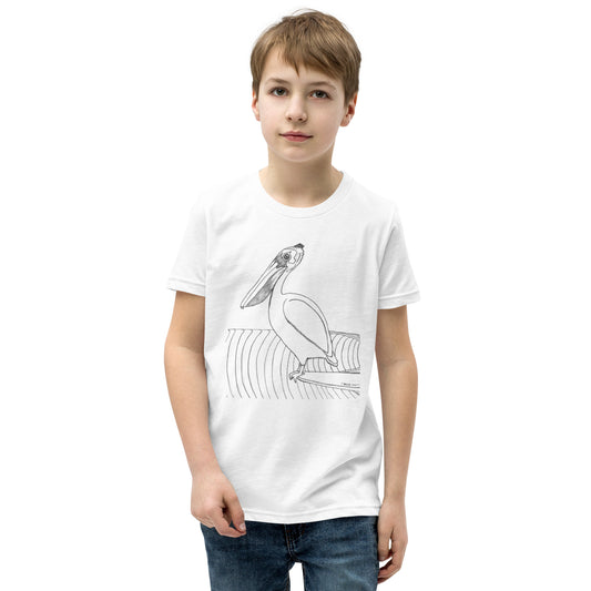 Pelican Hanging Ten, Young Boys Short Sleeve T-Shirt