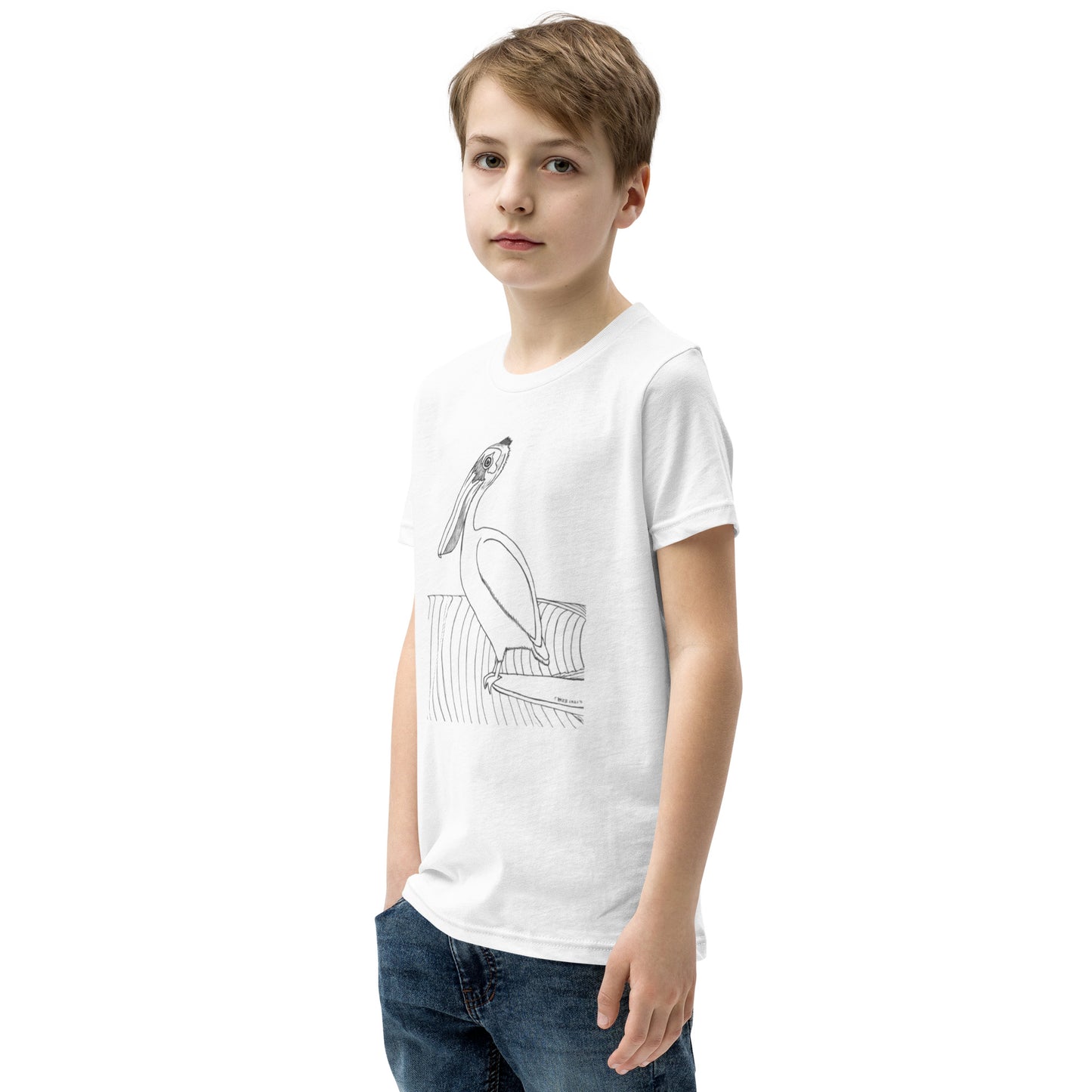 Pelican Hanging Ten, Young Boys Short Sleeve T-Shirt